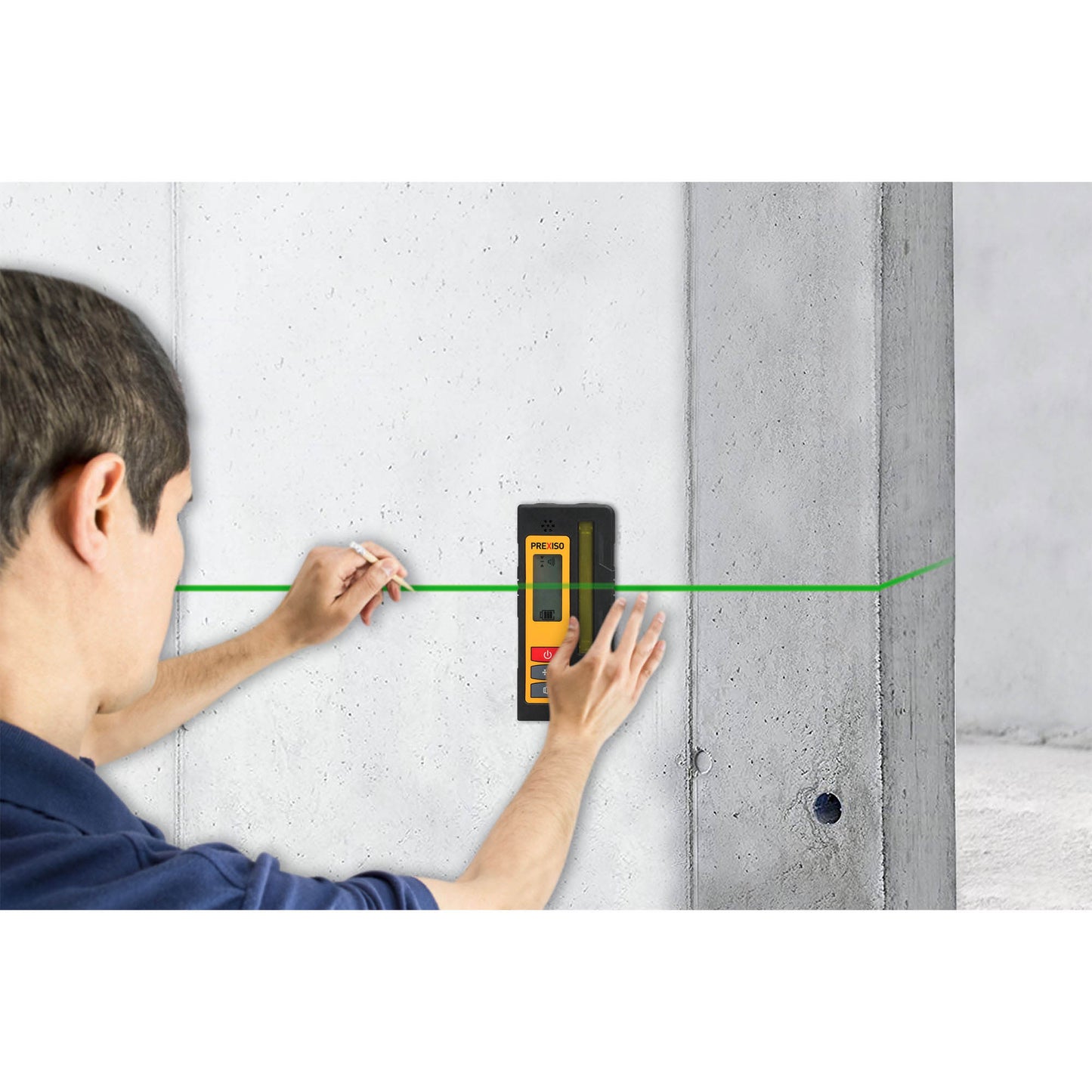 Prexiso PLR50 Δέκτης Γραμμικού Laser 50m