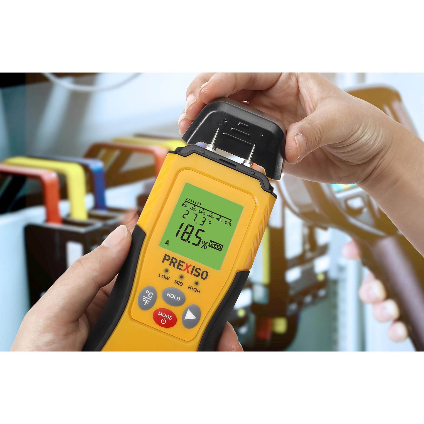 Prexiso PMX-60B Μετρητής Υγρασίας Ψηφιακός