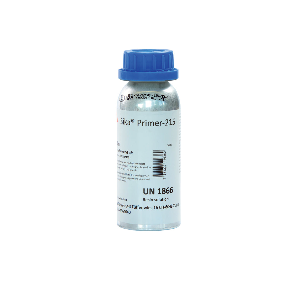Sika Primer 215 Αστάρι Κατάλληλο για Ξύλο Πλαστικό - PVC 250ml