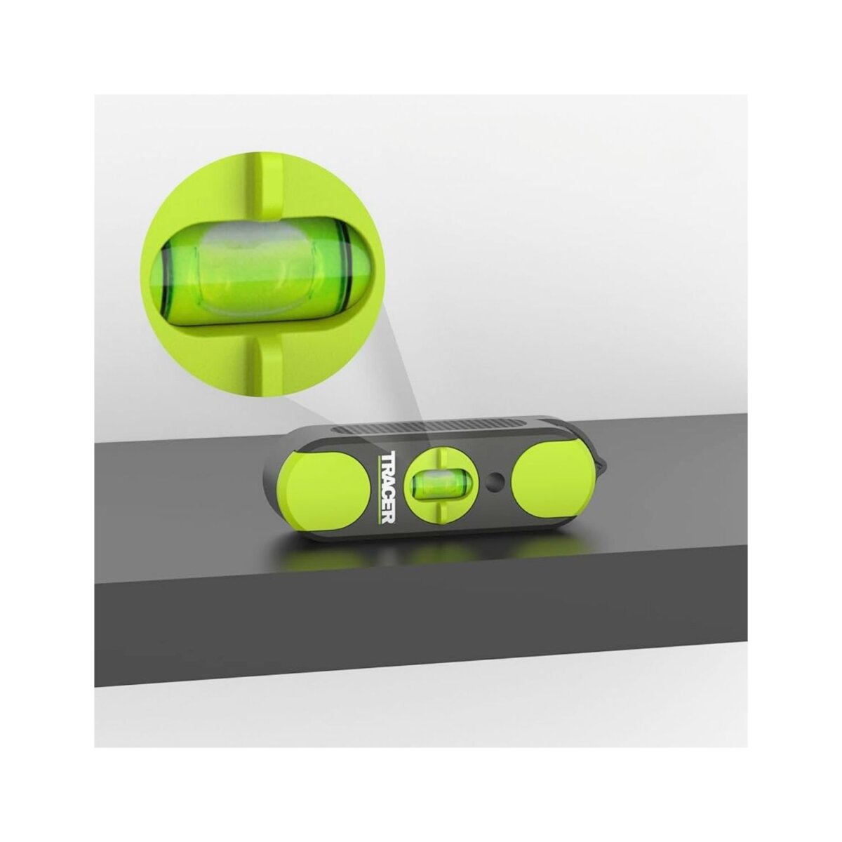 Tracer Μαγνητικός Ανιχνευτής Ορθοστάτη Γυψοσανίδας 3 Σημείων με Αλφάδι AMSF1