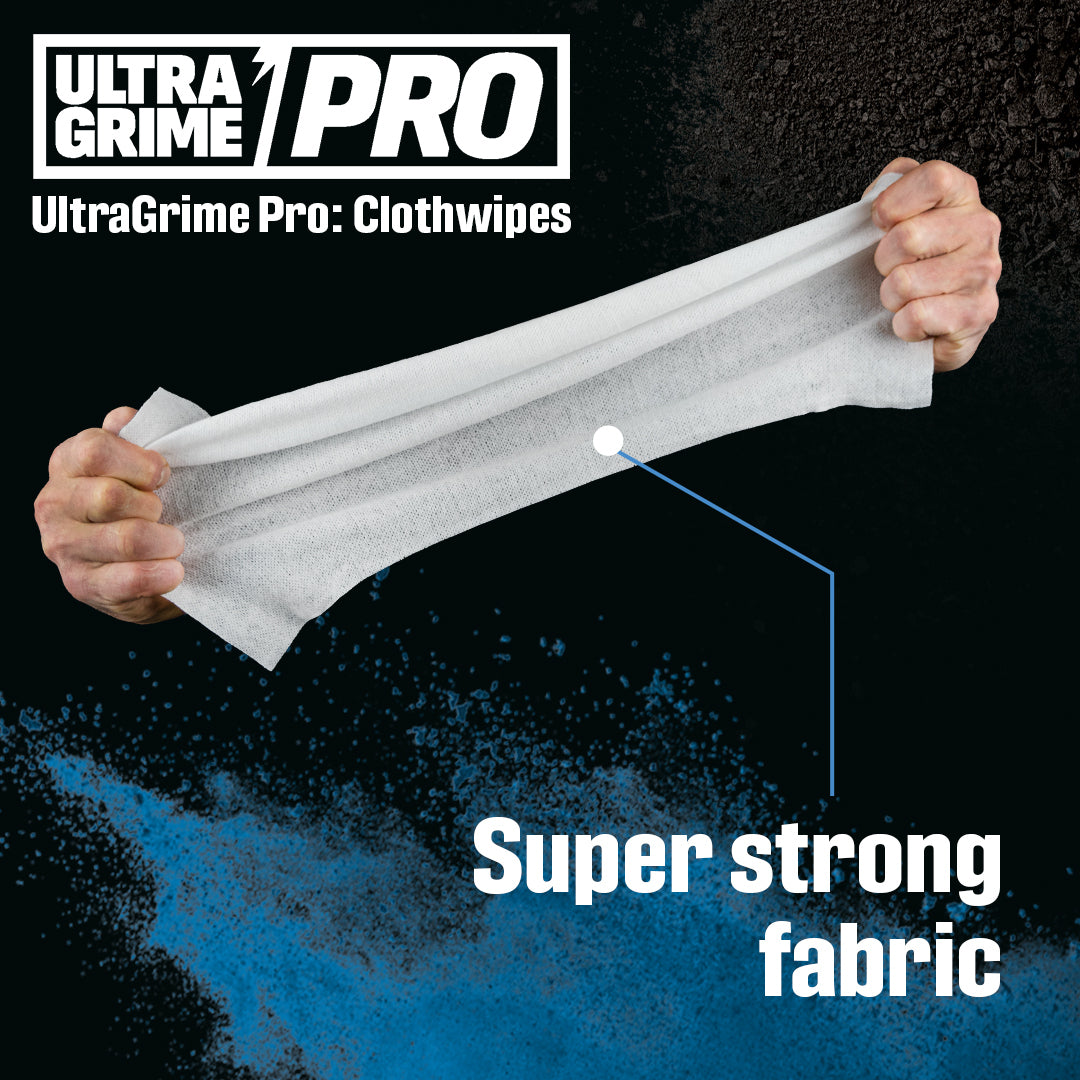 UltraGrime Pro Επαγκελματικά Μαντηλάκια Καθαρισμού Διπλής Όψης 38*25cm