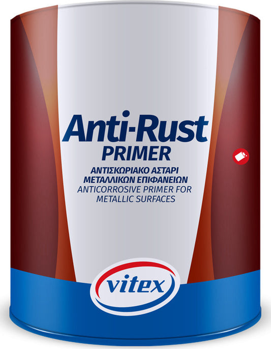 Vitex Anti-Rust Primer Αντισκωριακό Αστάρι για Μεταλλικές Επιφάνειες ΜΑΤ