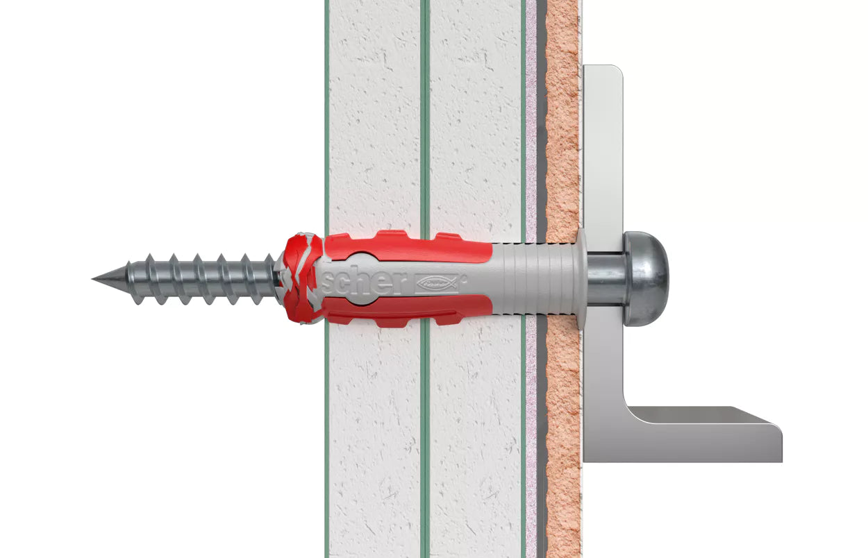 Fischer Duoseal Στεγανό Βύσμα με Ανοξείδωτη Βίδα A2 (1 τμχ)