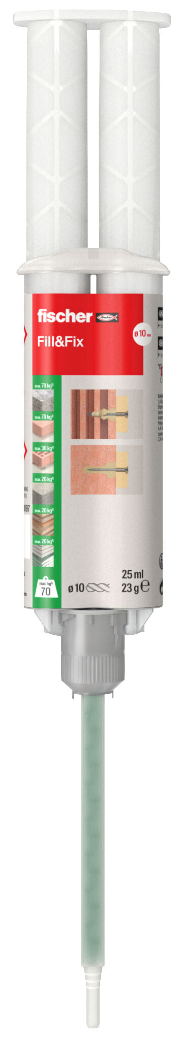 Fischer 505084 Fill & Fix Επισκευαστική Ρητίνη Τρυπών 25ml