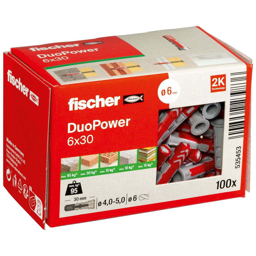 Fischer Βύσμα Νάιλον Duopower 