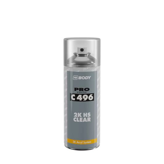 HB Body C496 2K HS Clear Βερνίκι Αυτοκινήτων Γυαλιστερό Διάφανο 400ml