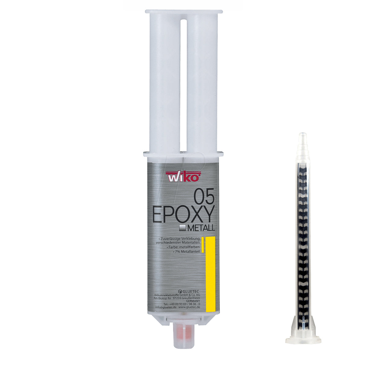 Wiko GlueTec Epoxy Master Metal 05 Υγρό Μέταλλο Σύριγγα 25ml