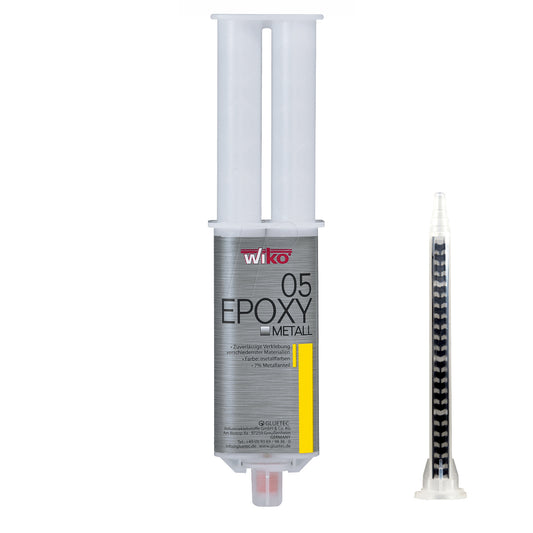 Wiko GlueTec Epoxy Master Metal 05 Υγρό Μέταλλο Σύριγγα 25ml