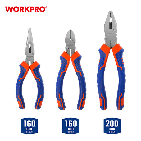 WorkPro WP201007 Σετ Εργαλείων Χειρός 3 Τεμαχίων