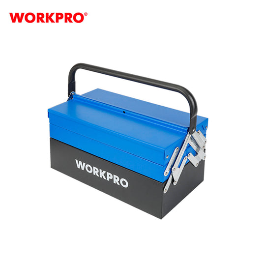 WorkPro WP282002 Εργαλειοθήκη Μεταλλική Τρίπατη 5 Συρτάρια 40x20x19.5cm