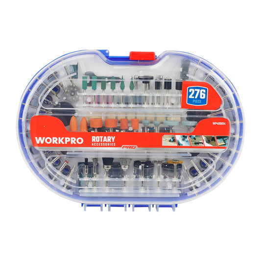 WorkPro WP409014 Αναλώσιμα Πολυεργαλείων σε Κασετίνα 276 Τεμάχιων