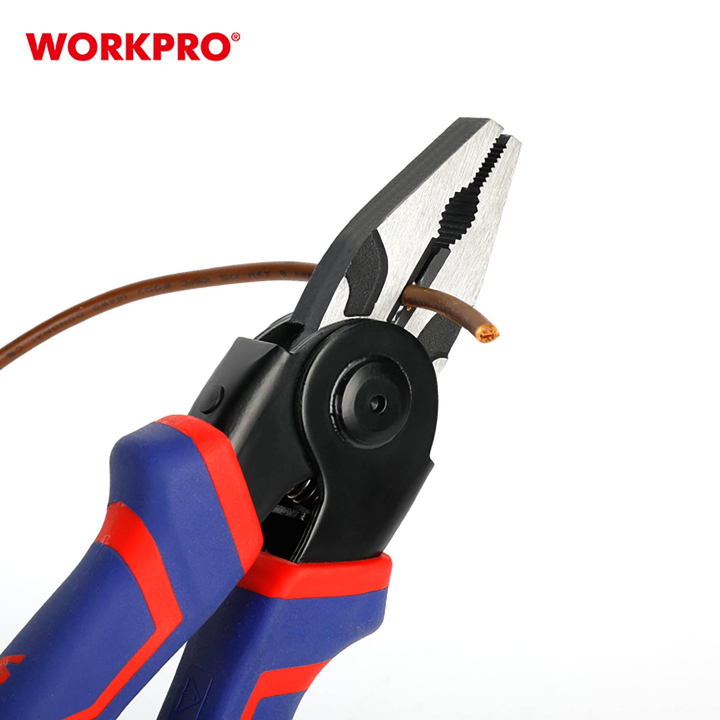 Workpro WP231144 Πένσα Πολυλειτουργική 5 Κεφαλών σε Κασετίνα 200mm