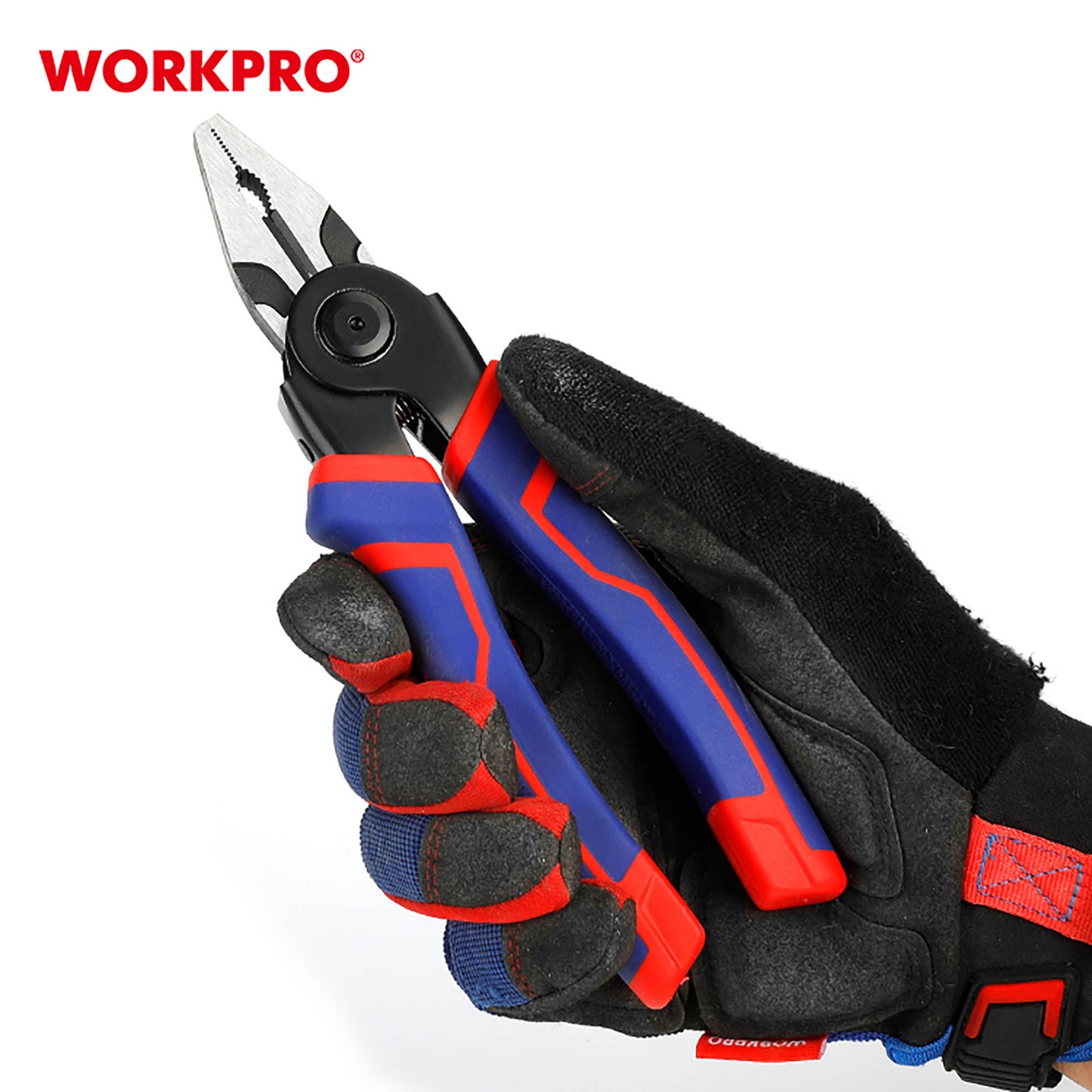 Workpro WP231144 Πένσα Πολυλειτουργική 5 Κεφαλών σε Κασετίνα 200mm