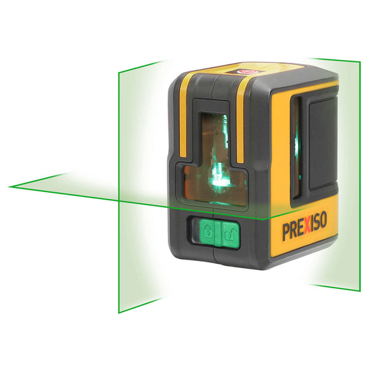 Prexiso PLC90DGT Αλφάδι Λέιζερ Σταυρού (Πράσινη Δέσμη) 20m με Τρίποδο