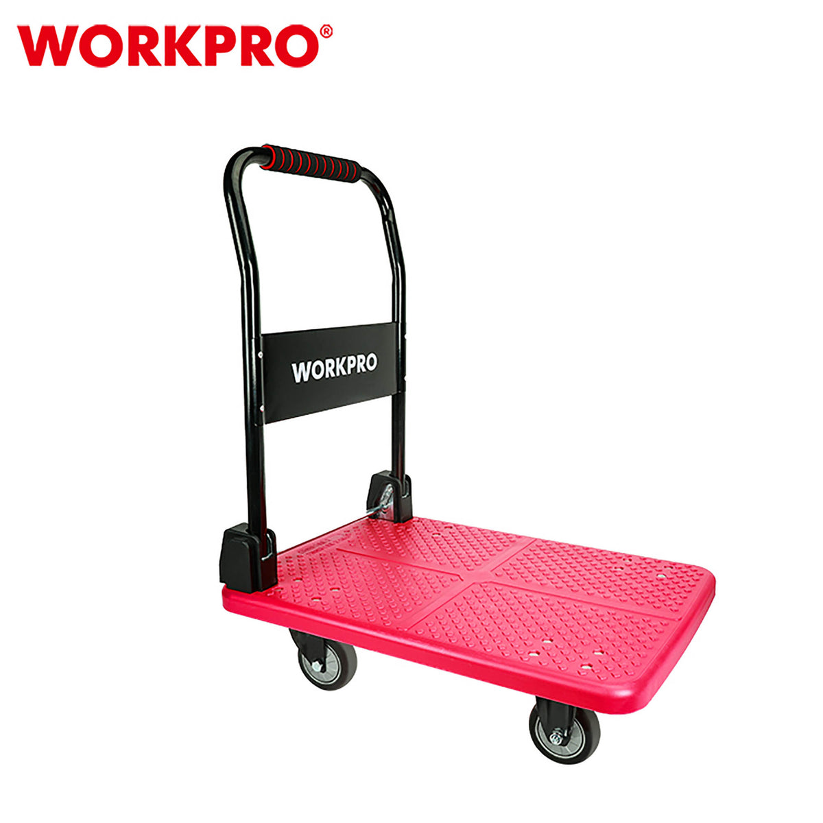WorkPro WP285023 Καροτσάκι Τετράτροχο Πλατφόρμα Σιδερένιο (700*480*852mm)