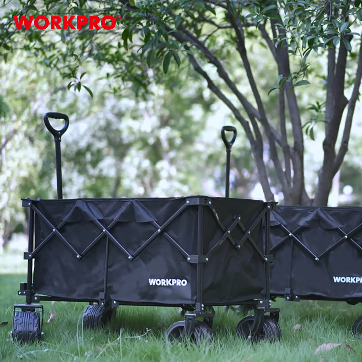 WorkPro WP285016 Καρότσι Καλάθι Τετράτροχο έως 100kg (850*500*370mm)