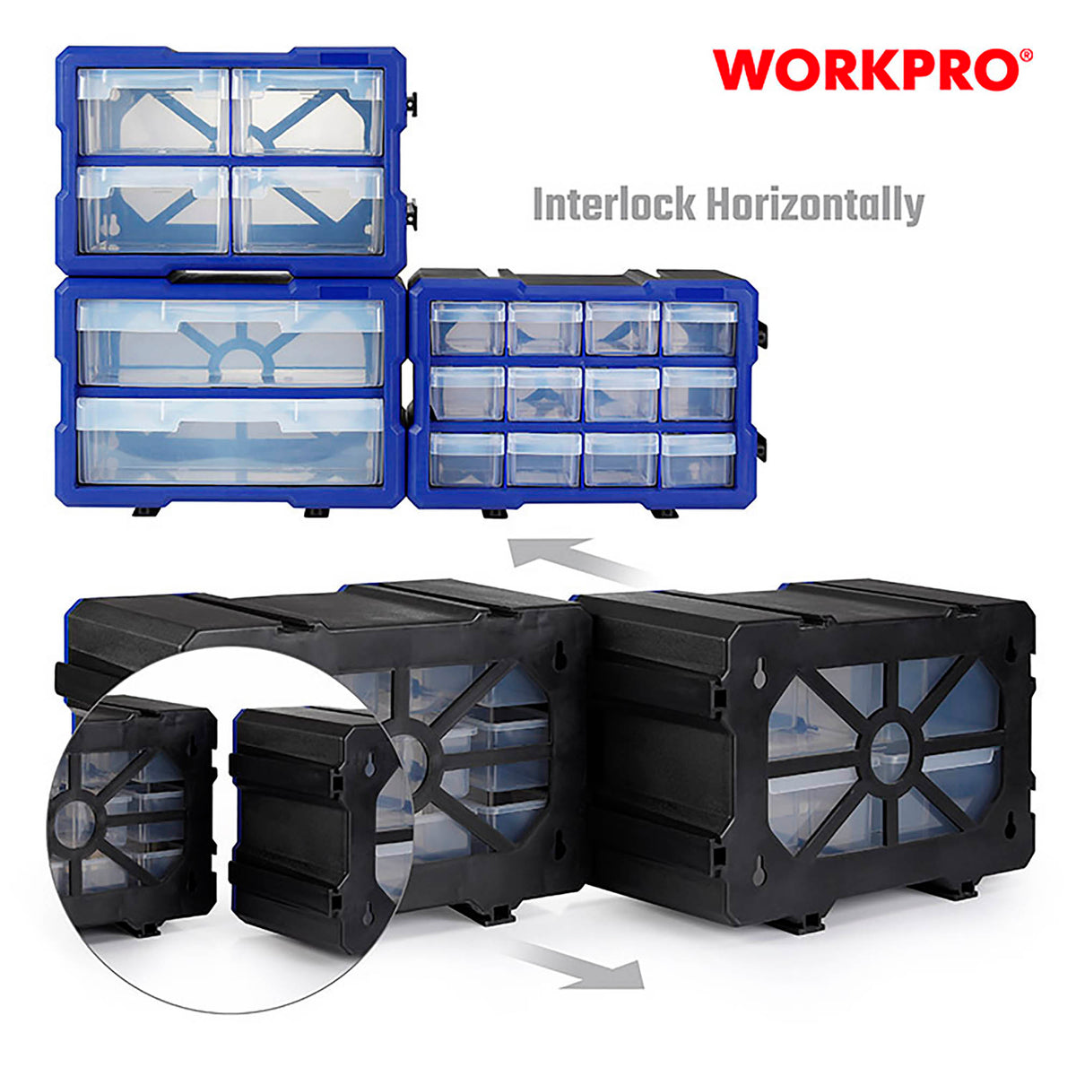WorkPro Συρταροθήκη Πλαστική
