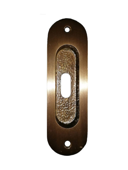 Χούφτα Ορειχάλκινη Οβάλ 35*120mm