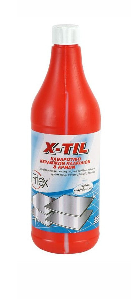 Fitex X-TIL Καθαριστικό Κεραμικών Πλακιδίων & Αρμών 1lt