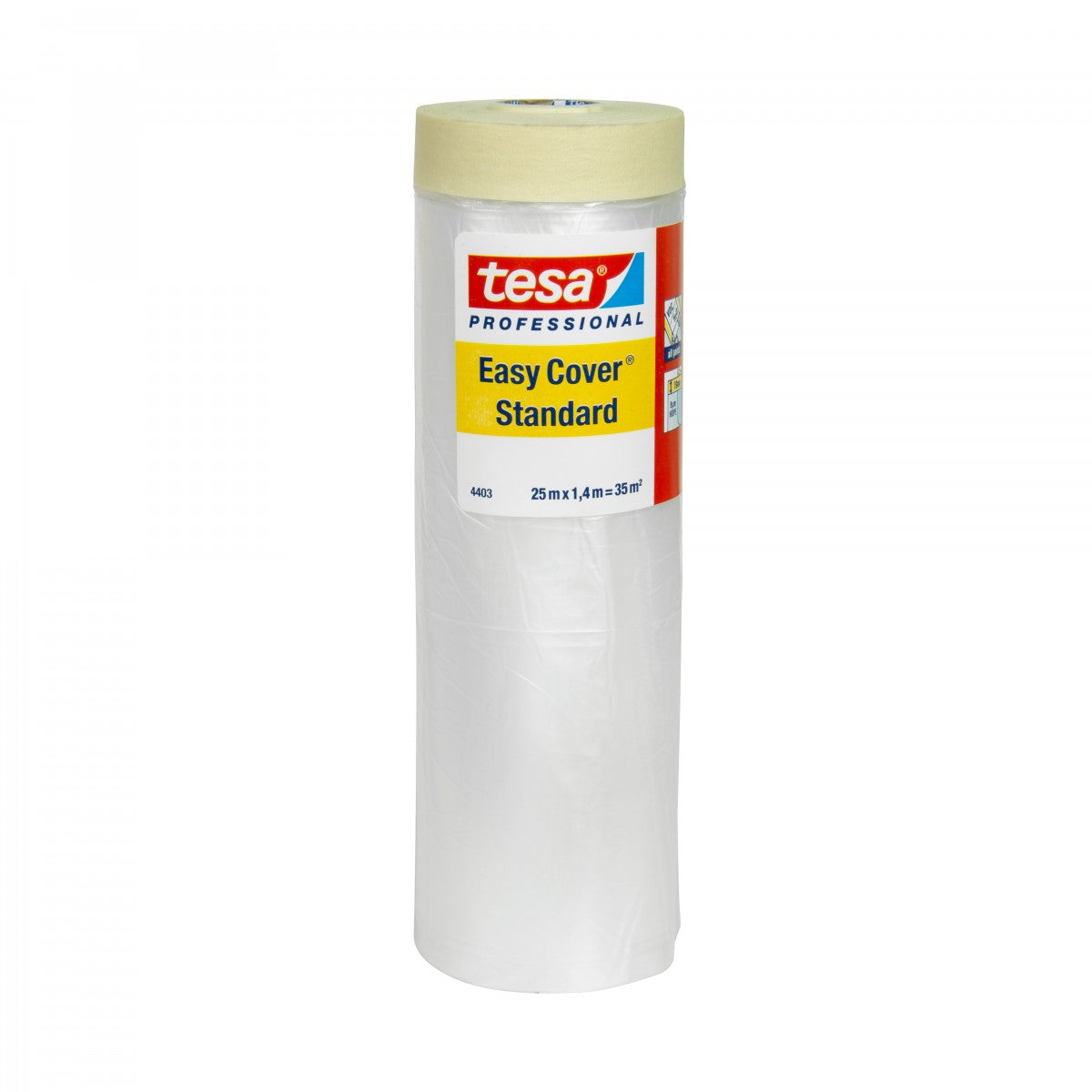 Tesa 4403 Easy Cover Μεμβράνη Κάλυψης + 15mm Ταινία Μασκαρίσματος