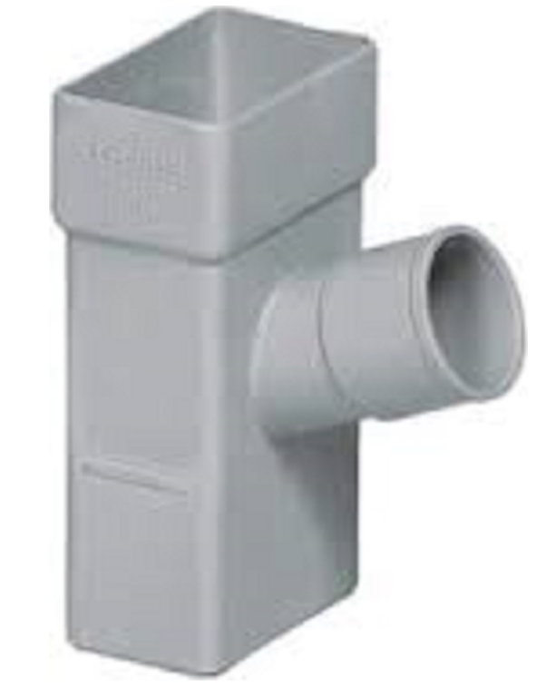 Fasoplast ΗΜΙΤΑΦ PVC Γκρι 6*10 Φ50