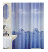 Κουρτίνα Μπάνιου Αδιάβροχη Χρωματιστή 180*180cm