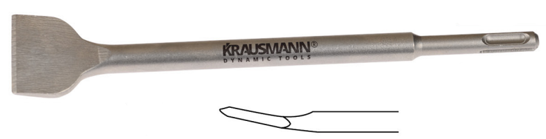 Krausmann Καλέμι SDS-PLUS Φαρδύ 40*250mm