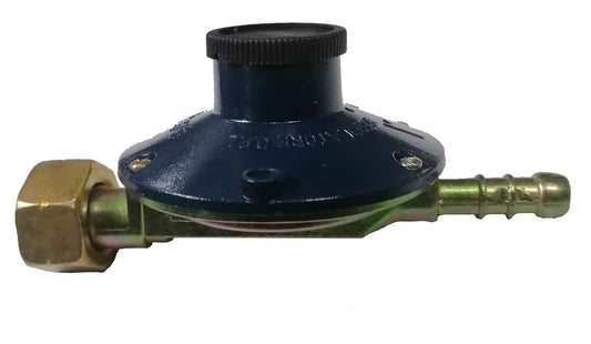 Ρυθμιστής Υγραερίου Χαμηλής Πίεσης Ορειχάλκινο Χρυσό/Μπλε Φ8mm
