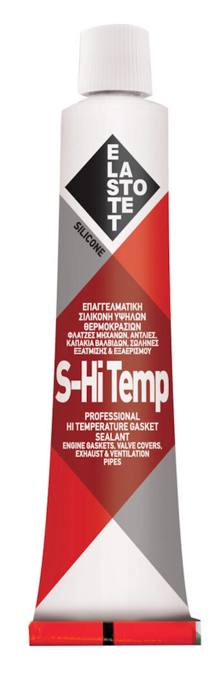 Elastotet S-Hi Temp Σιλικόνη Υψηλών Θερμοκρασιών για Φλάτζες 260oC Σωληνάριο 80ml