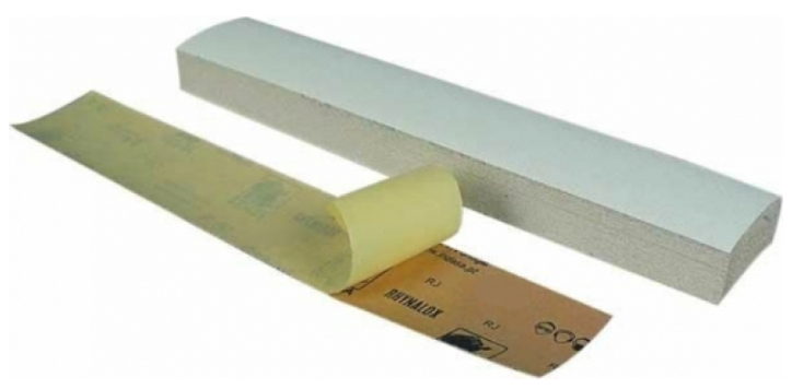 Indasa Γυαλόχαρτο Ράσπας Λευκό Αυτοκόλλητο 70*450mm (1 τμχ)
