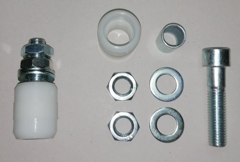 IBFM 460 Made in Italy Οδηγός Συρόμενης Πόρτας Τεφλόν Σπείρωμα Βίδας Μ14