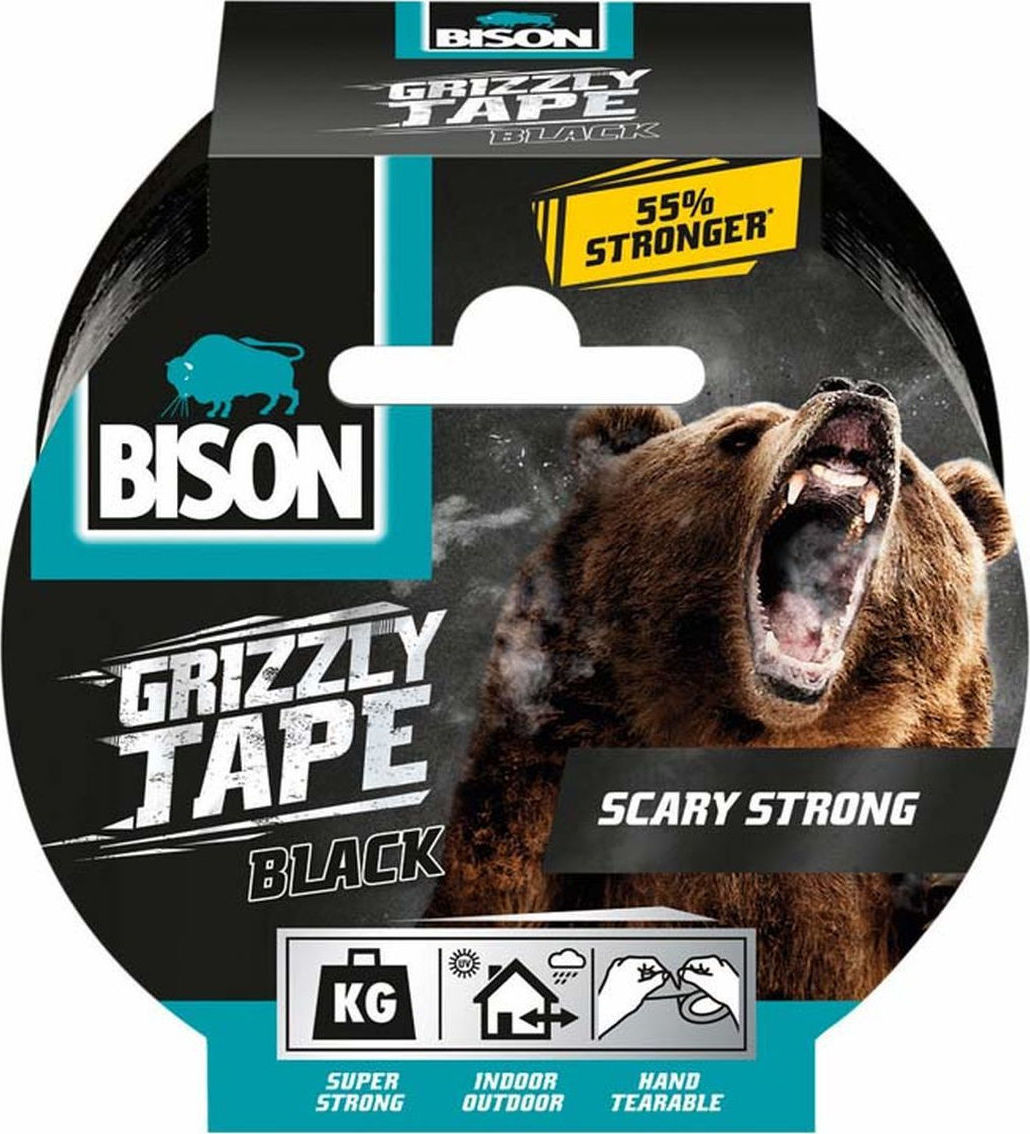 Bison Grizzly Tape Υφασμάτινη Ταινία 50mm 10m