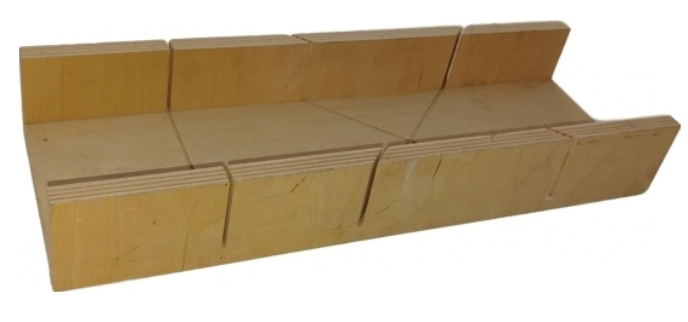 Mannesmann Φαλτσοκούτι Ξύλινο (Μήκος 350)x(Πλάτος 100)x(Ύψος 40)mm