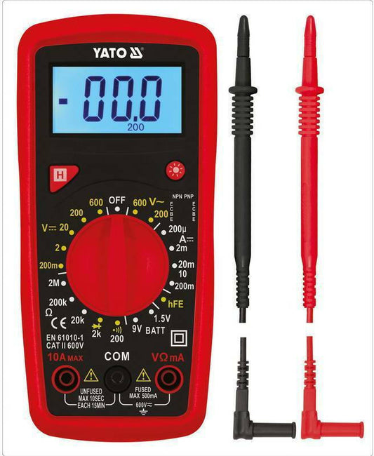 Yato YT-73081 Ψηφιακό Πολύμετρο Ηλεκτρονικών