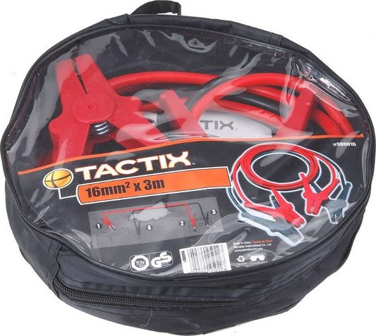 Tactix 380016 Καλώδια Εκκίνησης Μπαταρίας Αυτοκινήτου 220A 3m