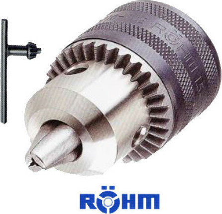 Rohm Τσοκ Μεταλλικό με Κλειδί mini Θηλυκό 1/2"x20 1.0-10mm